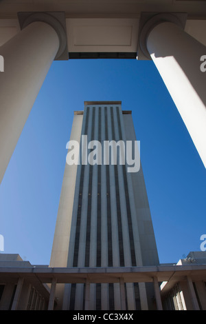 USA, Florida, Tallahassee, State Capitol Building Stockfoto
