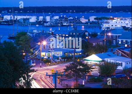 USA, Massachusetts, Martha es Vineyard, Vineyard Haven, Main Street Stockfoto