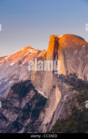 USA, California, Yosemite-Nationalpark, Half Dome vom Glacier Point Stockfoto