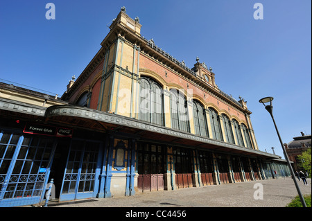 Nyugati Bahnhof, Budapest, Ungarn Stockfoto