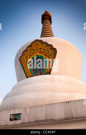 Indien, Arunachal Pradesh, Itanagar, Buddha Vihar tibetischen buddhistischen Tempel chorten Stockfoto