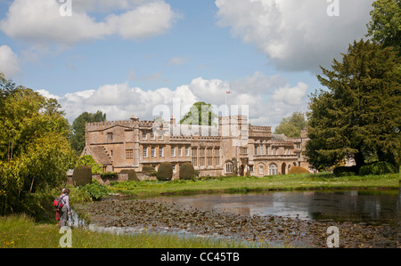 Forde Abbey in Dorset ist ein ehemaliges Zisterzienser-Kloster Stockfoto