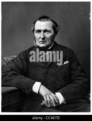 Hugh McCalmont Cairns 1. Earl Cairns 1819 1885 Lord Chancellor Vereinigtes Königreich Benjamin Disraeli britischer Staatsmänner Stockfoto