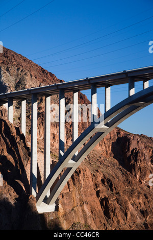 USA, Nevada, Las Vegas Bereich, Pat Tillman Memorial Bridge, RT. 93 Stockfoto