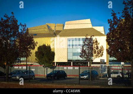 Die Hive - im Bau in Worcester Stadtzentrum entfernt. Europa zuerst integrierte voll öffentliche & Universitätsbibliothek Eröffnung 2012 Stockfoto