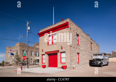 USA, Nevada, Great Basin, Goldfield, alte Feuerwache Stockfoto