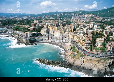 Genua Ligurien Priaruggia Stockfoto