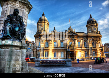 Hull Maritime Museum, Hull City Centre HDR Tonemapped Bild für lebendige Farben Stockfoto