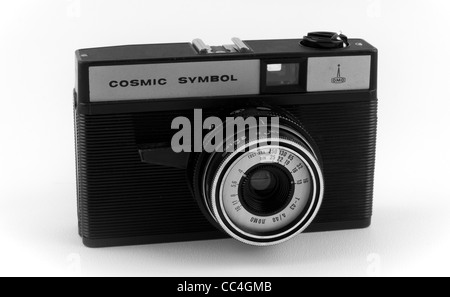 kosmisches Symbol 35mm Film russische eingebaute Kamera Stockfoto