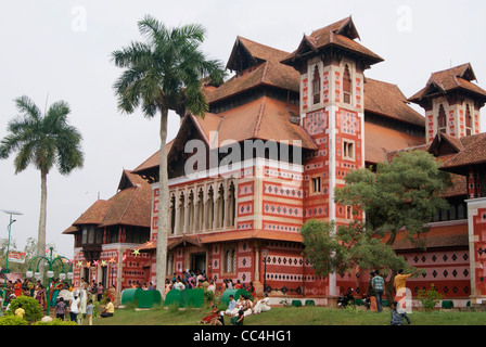 Beautiful Napier Palastmuseum in neue Jahresferien Stockfoto