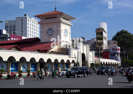 Ben-Thanh-Markt-Ho-Chi-Minh-Stadt Stockfoto