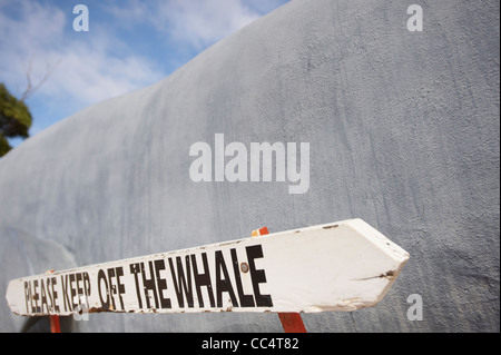 Richtungsanzeiger, Eucla, Western Australia, Australien Stockfoto