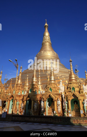 Shwedagon-Pagode in Yangon, Birma Stockfoto