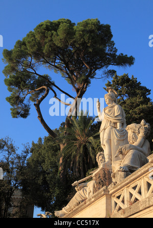 Italien, Latium, Rom, Piazza del Popolo, Pincio, Garten, Stockfoto