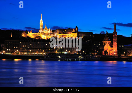 Matthiaskirche, Schlossberg, Budapest, Ungarn Stockfoto