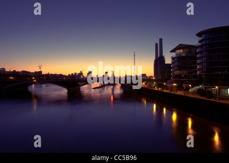 Battersea Power Station, London, England Stockfoto