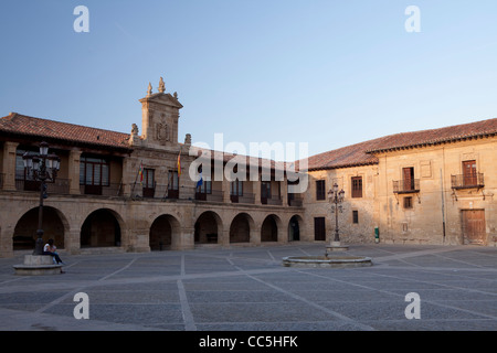 Santo Domingo De La Calzada, Rioja Alta, La Rioja, Spanien Stockfoto