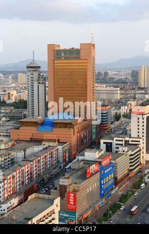 Stadtbild von Jilin, Jilin, China Stockfoto