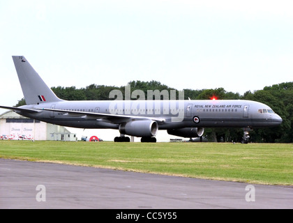 Royal New Zealand Air Force Boeing 757-200 am Flugplatz Kemble, Gloucestershire, England Stockfoto