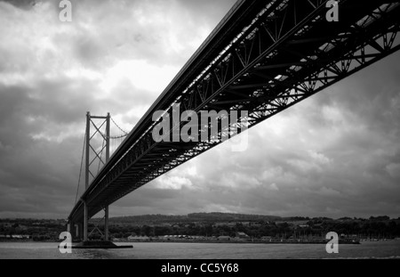 Die Forth Road Bridge, Schottland. Stockfoto