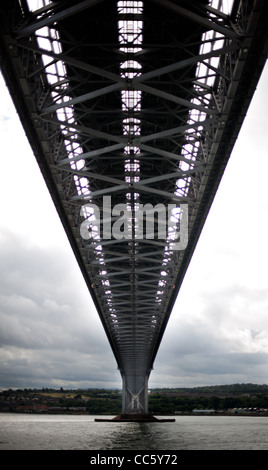 Die Forth Road Bridge, Schottland. Stockfoto