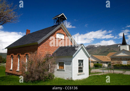 Elba FHV-Gebäude in Cassia County, Idaho, USA. Stockfoto