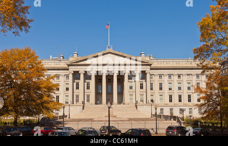 WASHINGTON, DC USA - United States Treasury Building. Stockfoto