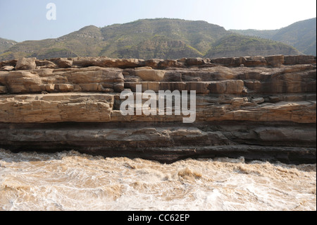 Hukou Wasserfall, Linfen, Shanxi, China Stockfoto