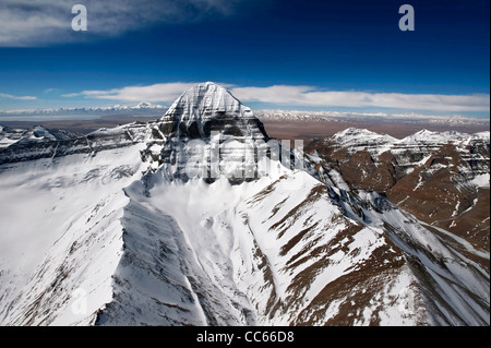 Der Heilige Kangrinboqe-Gipfel, Ngari, Tibet, China Stockfoto