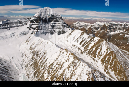 Der Heilige Kangrinboqe-Gipfel, Ngari, Tibet, China Stockfoto