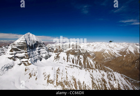 Der Heilige Kangrinboqe-Gipfel, Ngari, Tibet, China Stockfoto