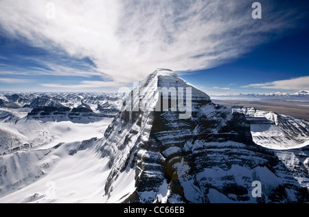 Der Heilige Kangrinboqe-Gipfel, Ngari, Tibet, China Stockfoto