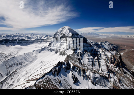 Der Heilige Kangrinboqe-Gipfel, Ngari, Tibet, China Stockfoto