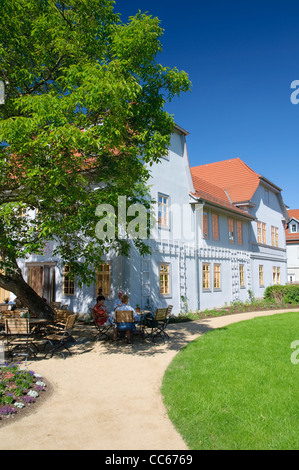 Schillerhaus, die Residenz der Charlotte von Lengefeld und treffen zu platzieren, von Goethe und Schiller, Rudolstadt, Deutschland Stockfoto