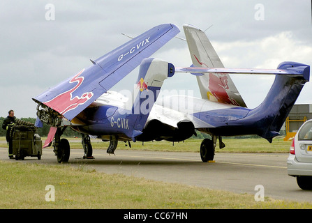 de Havilland dH-110 Sea Vixen D3, früher von der Royal Navy als XP924 Stockfoto