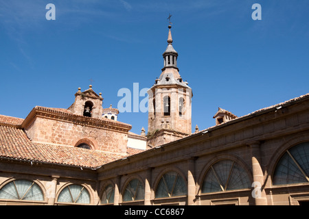 Monasterio de Yuso, Kloster Yuso, San Millan de Cogolla, La Rioja Alta, Spanien Stockfoto