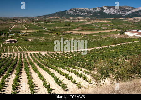 Blick von San Vicente De La Sonsierra La Rioja Alta Spain Stockfoto