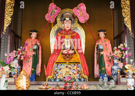 Longmu Statue, Longmu Imperial Ancestral Temple, Wuzhou, Guangxi, China Stockfoto