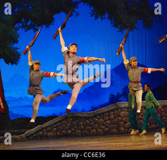 Chinesische Ballett, Peking, China Stockfoto