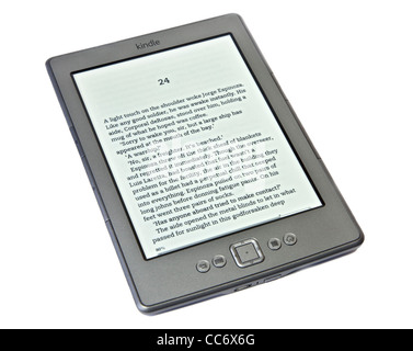 Amazon Kindle neue elektronische Leser mit wifi Stockfoto