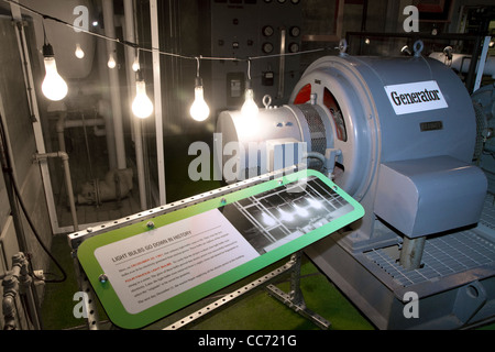 EBR-ich stillgelegt Forschung Reaktor atomic Museum befindet sich in der Nähe von Arco, Idaho, USA. Stockfoto