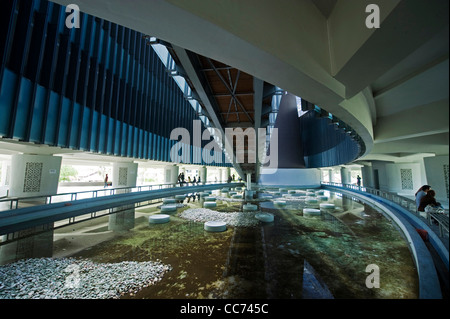 Indonesien, Sumatra, Banda Aceh Tsunami museum Stockfoto