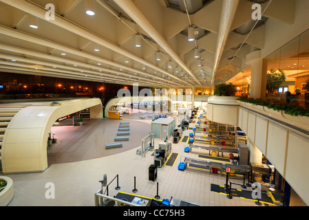 Innenausbau Terminal von Orlando International Airport in Orlando, Florid. Stockfoto
