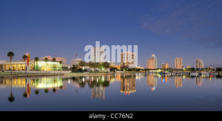 Skyline von Saint Petersburg, Florida Stockfoto