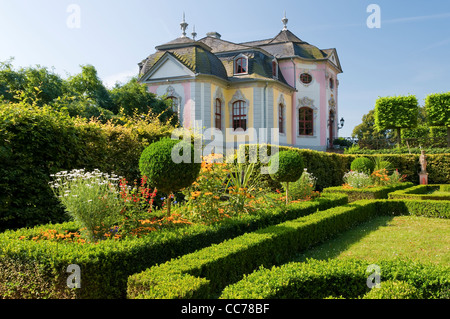 Rokoko-Schloss Dornburg, Dornburg Burgen, Thüringen, Deutschland, Europa Stockfoto