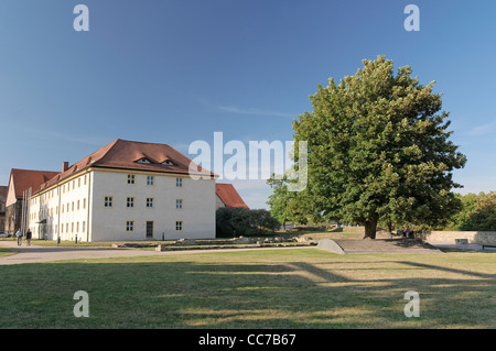 Stadt-Festung, Zitadelle Petersberg, Erfurt, Thüringen, Deutschland, Europa Stockfoto