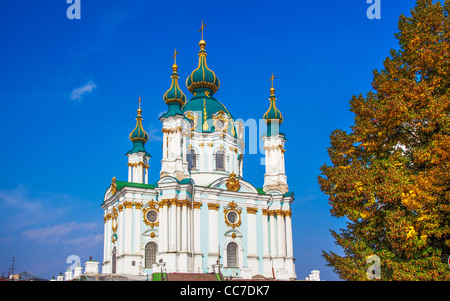 St. Andreas Kirche Podil Kiew, Ukraine Stockfoto
