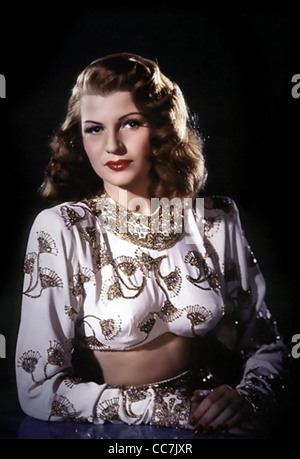 Rita Hayworth (geboren Margarita Carmen Cansino; 17. Oktober 1918 – 14. Mai 1987) - American film Schauspielerin und Tänzerin. Stockfoto