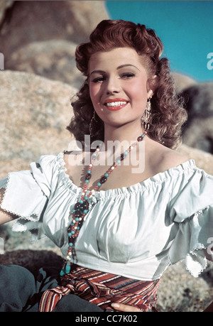 Rita Hayworth (geboren Margarita Carmen Cansino; 17. Oktober 1918 – 14. Mai 1987) - American film Schauspielerin und Tänzerin. Stockfoto