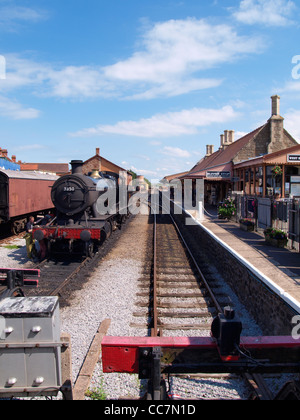 Minehead Station, West Somerset Railway, UK Stockfoto